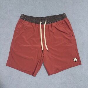 VUORI Kore Shorts Lined Mens MEDIUM 7.5" Inseam Pink V302